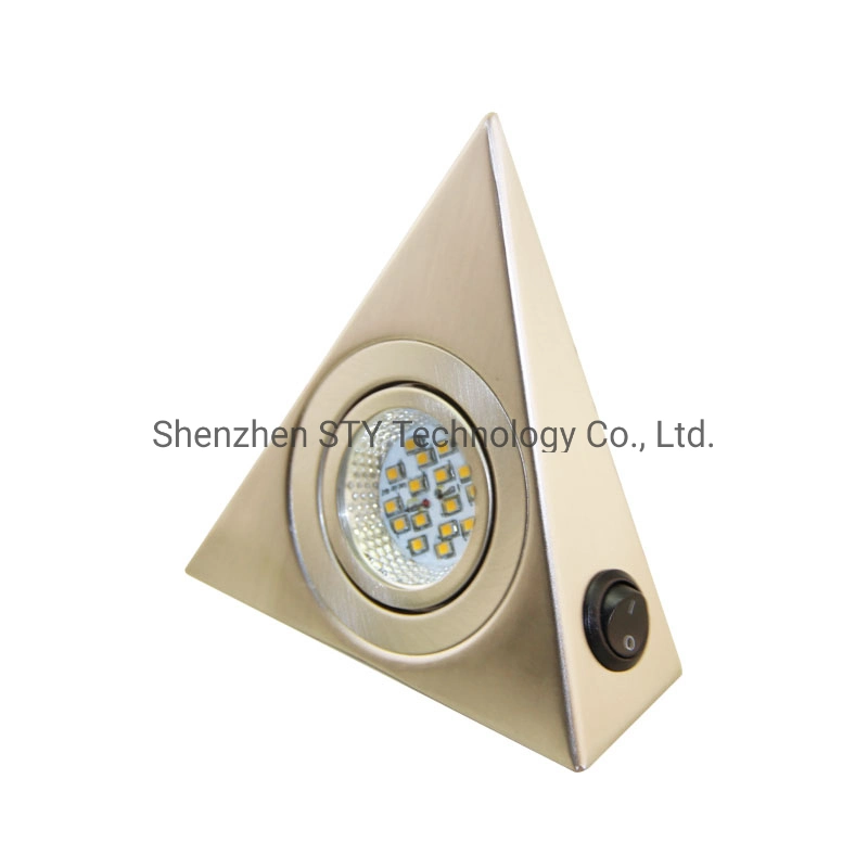 Professional AC Power Triangle Under LED Cabinet/Closet/Furniture Lighting