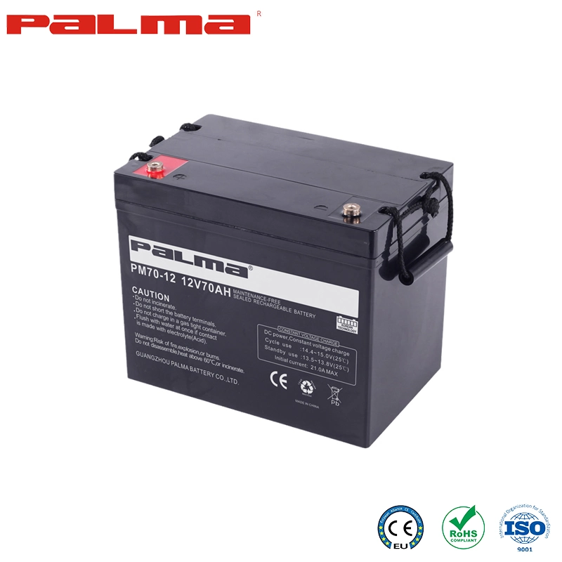 Palma UPS Battery Rechargeable Battery China Suppliers 6-12 Lead-Acid Batteries Adjustable Voltage Deep Cycle Gel Battery