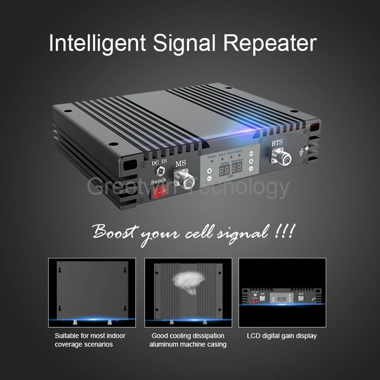 23dBm Egsm900MHz WCDMA Dual Band Repeater Signal Booster for Office