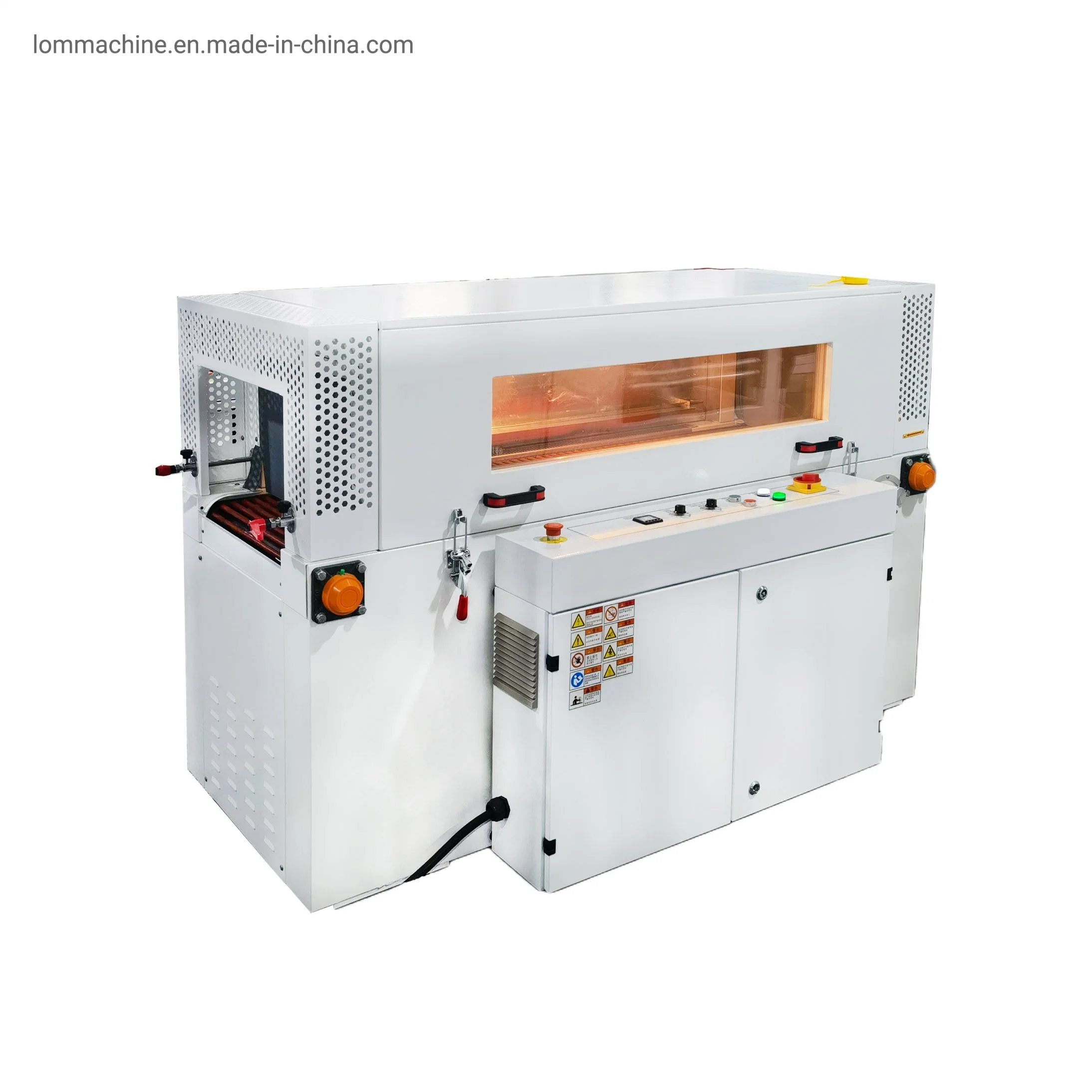 Automatic L-Shape Sealing and Cutting Machine Plastic Film Machine Film Wrapping Machine Mobile Phone Box POF Film Heat Shrink Film Packaging Machine