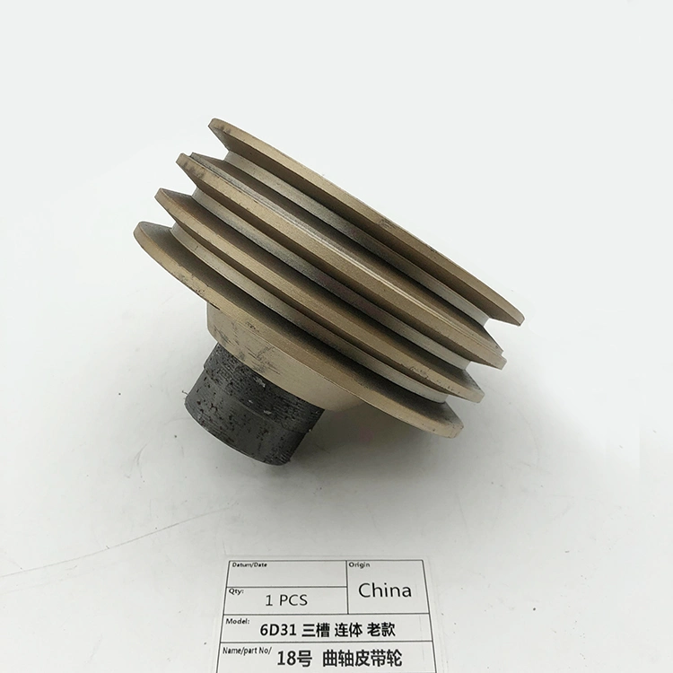 25 Years Manufacturer Multiple Engine/Size Crankshaft Tensioner, Belt Pulley 3 Groove 173*140*34 160*120*34 6D31 Replacement of Many Types of Machine Excavator.