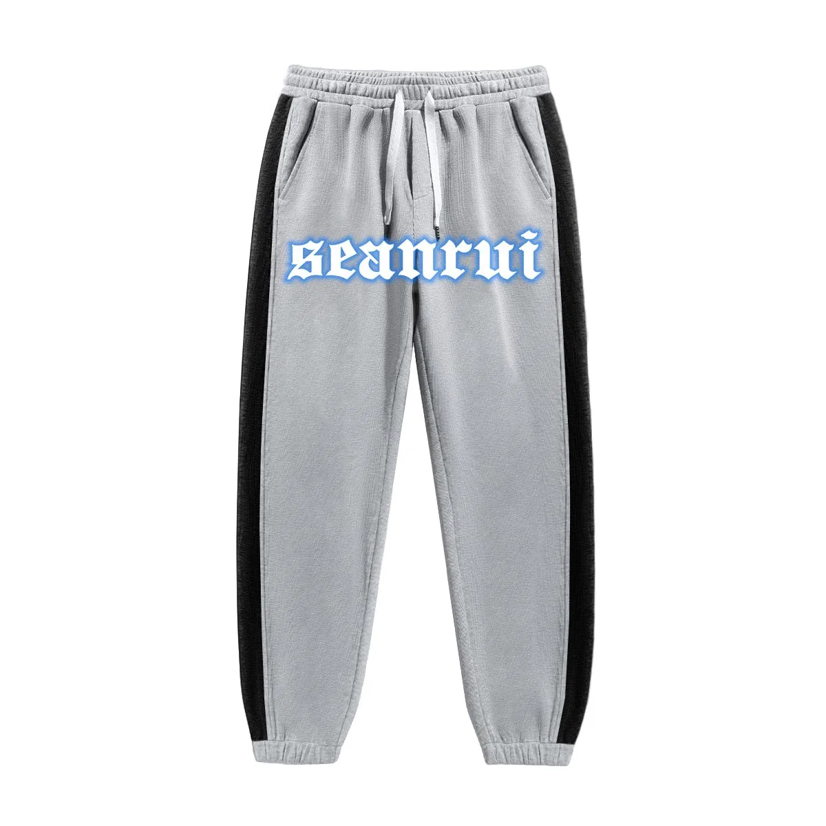 Новый Приезд Светоотражающие полосы хип Hop Street Wear Custom Designer Логотип Cotton Sweat Pants for Men