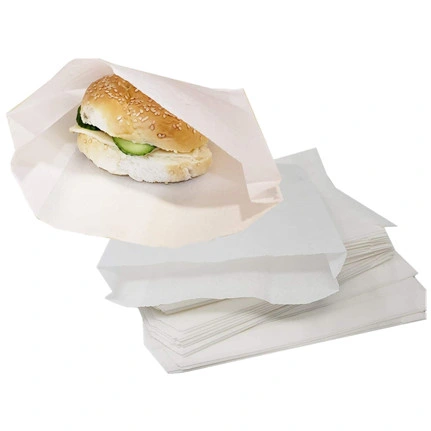 Papel de embrulho para alimentos cor EAU Hamburger/Sandwich