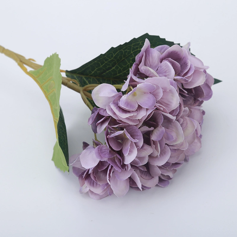 Hydrangea hermoso Bouquet Ramo de Flores Artificiales Hogar Decoración de boda