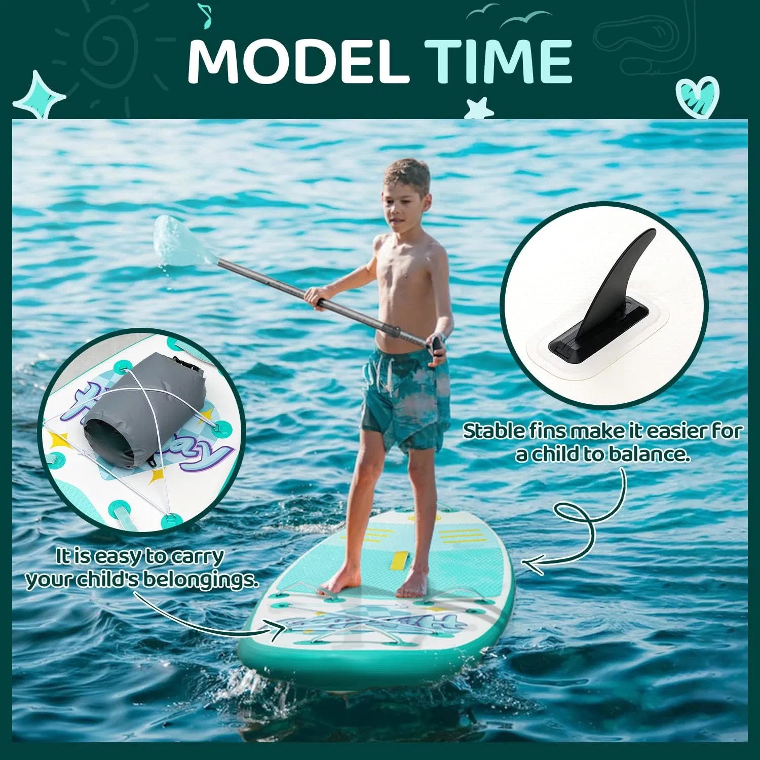 Deportes acuáticos Mayoreo Stand up Paddle Board Surf Kids Tabla de remo