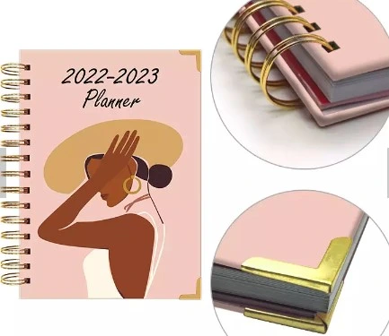 La impresión personalizada Planificador diario 2023, 2024 La afirmación oficial Planificador de venta al por mayor caja de regalo