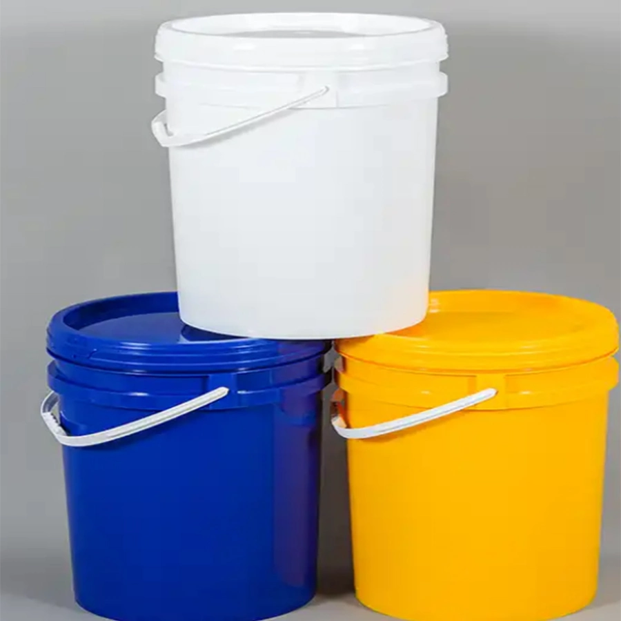 Plastic Buckets with Lids and Handle Food Grade Packing Bucket Factor