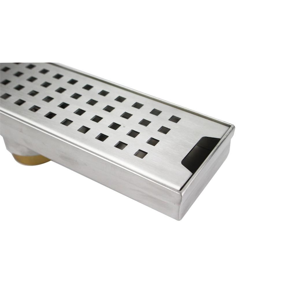 Drainage Covers OEM Stainless Steel Square Hole Shower Floor Drain with ISO9001