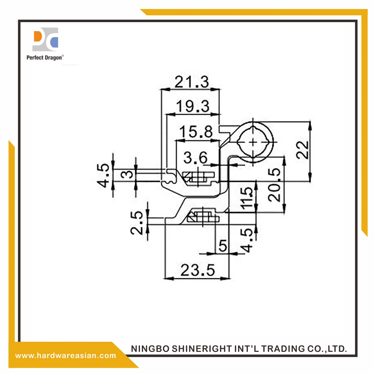 Excellent Quality Hinge for Aluminum Door & Window