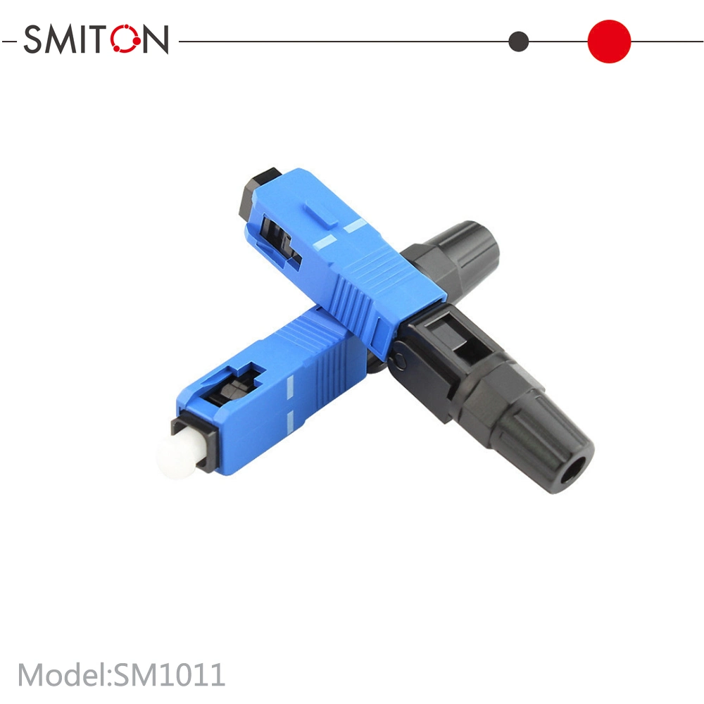 FTTH Sc Upc APC Fiber Optical Fast Quick Cable Connector