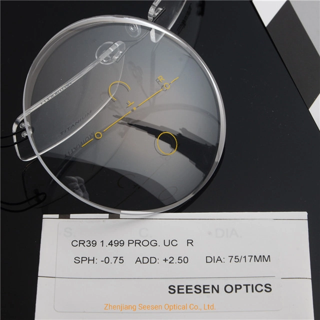 Multifocal Lenses Supplier Cr39 Progressive UC Lens Ophthalmic Lenses Spectacles
