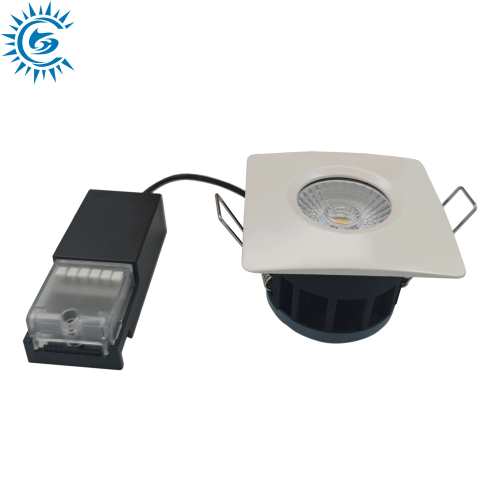 Tudo em Um fácil de instalar 3000K, 4000K, 6000K DIMERIZÁVEL COB 5W 6W 7W 8W 10W LED de iluminação embutida Down-Light com molduras coloridas