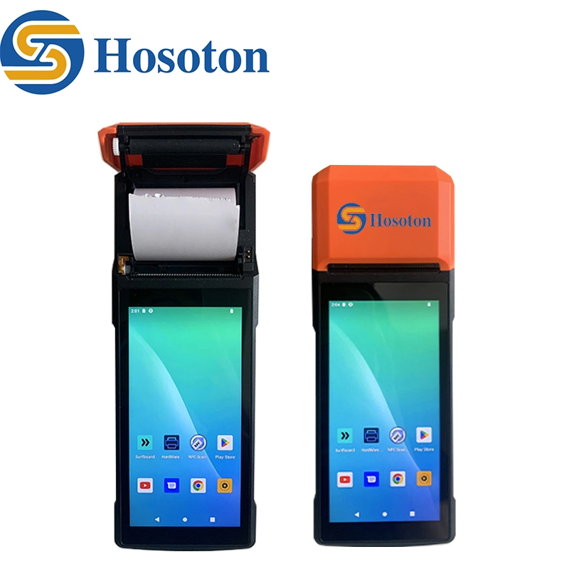 5.5 Inche Screen Android 13.0 Smart Mobile Handheld POS Terminal with 58mm Printer S81L