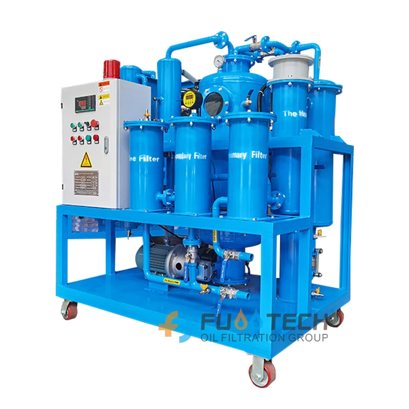 Sistema de filtragem de óleo hidráulico Full Automatic Hoc-30 1800 LPH