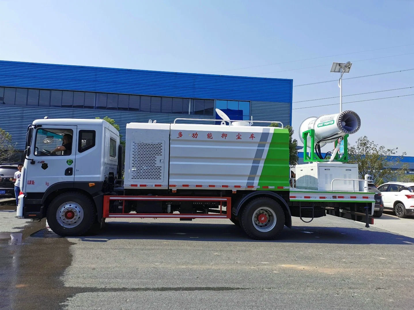 Dongfeng Water Tank Dust Suppression Sprayer 20m 30m 40m 50m 60m 100m 120m 150m Disinfection Disinfectant Truck with Remote Air-Feed Sprayer for Virus