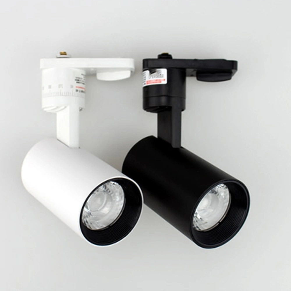 Black and White Color 20W Circle LED COB Track Light