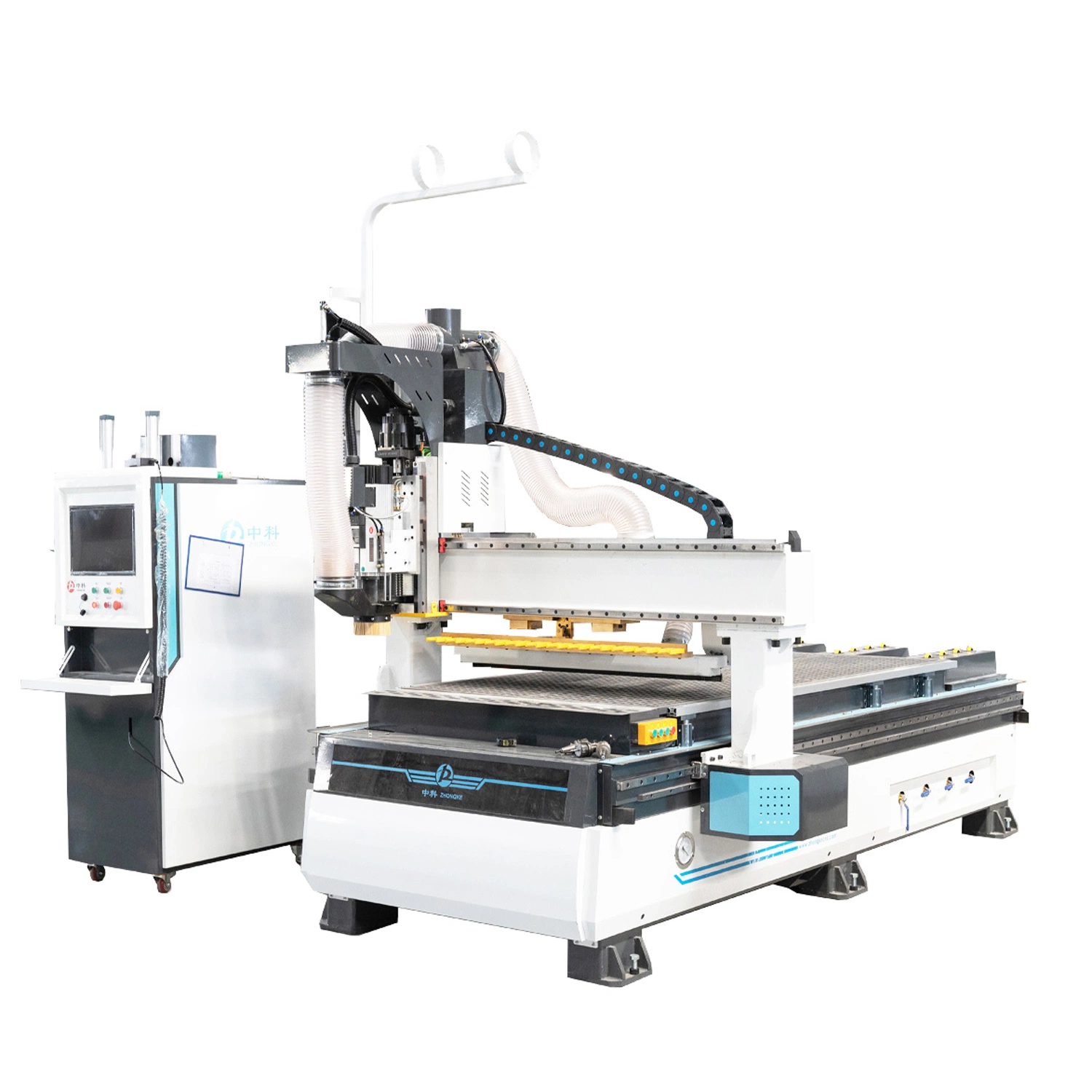 Cambio de herramienta automática lineal Wood CNC Router