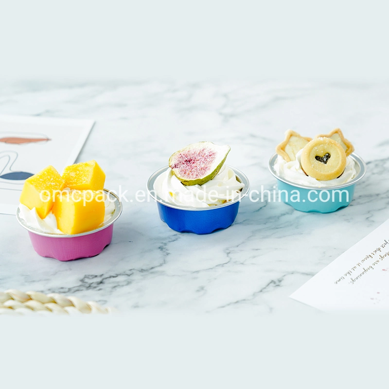 D'Aluminium Muffin Cups Cupcakes Tasse avec une haute qualité