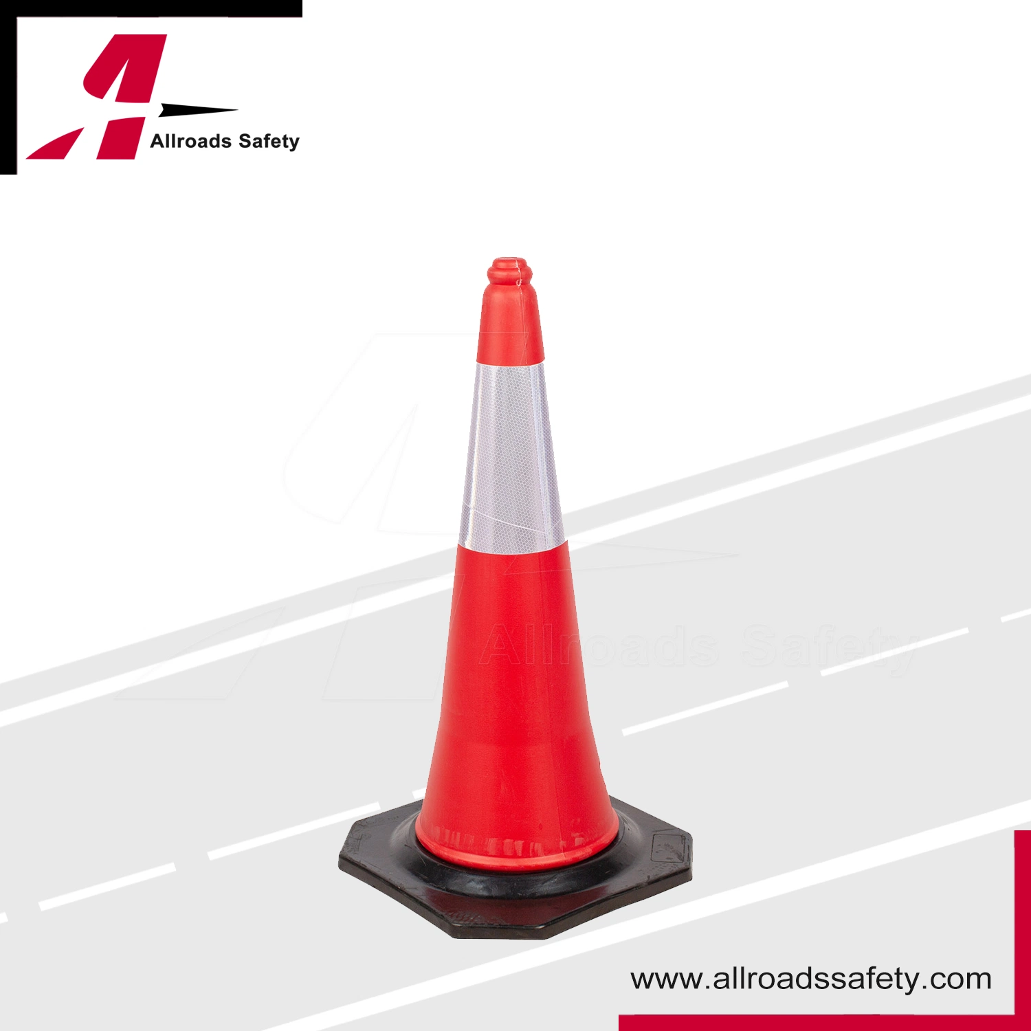 75cm Environmentally Friendly PE Traffic Safety Road Barricade Cone
