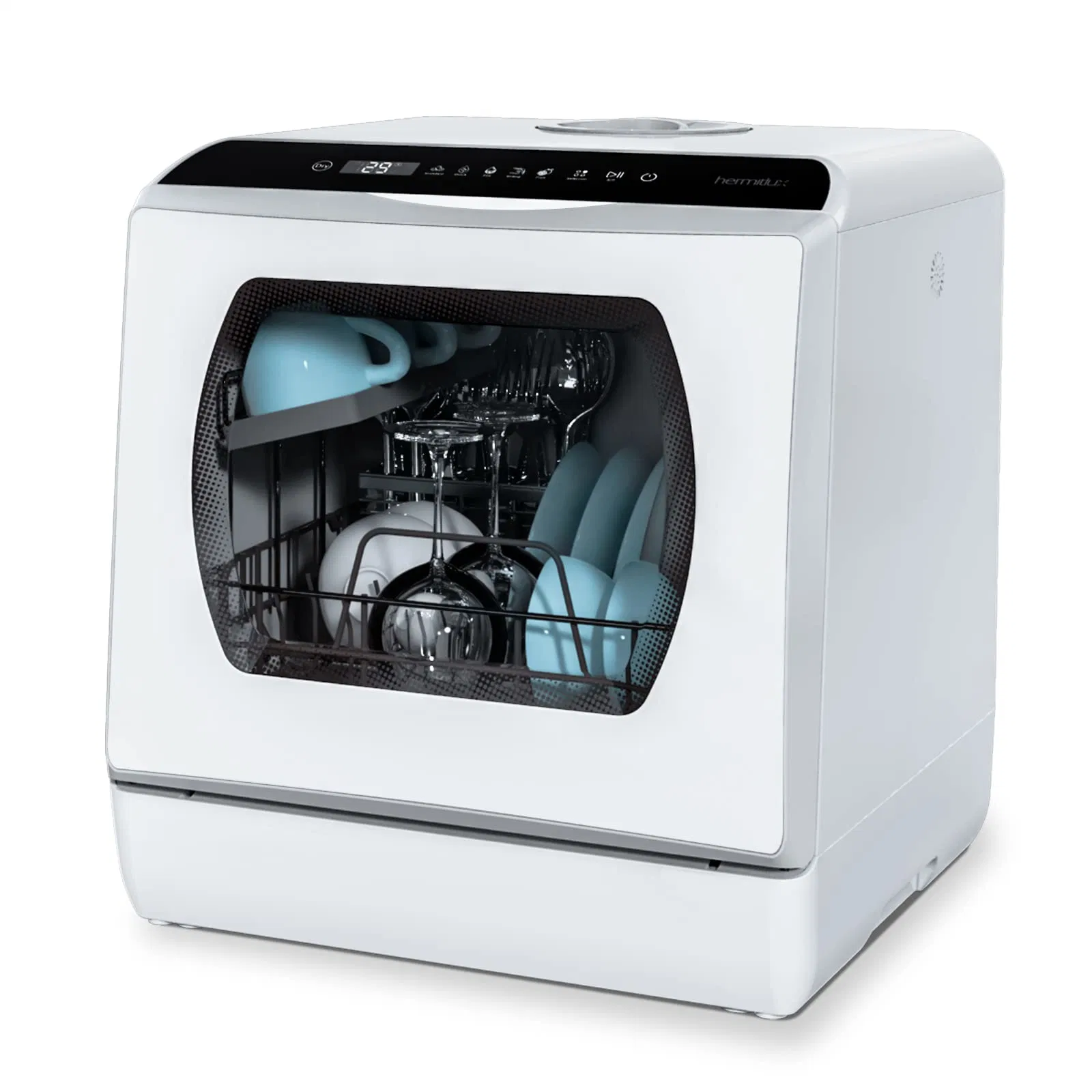 New Design Hookup Needed Digital Washing Programs Portable Temperature Energy Basket Dishwasher