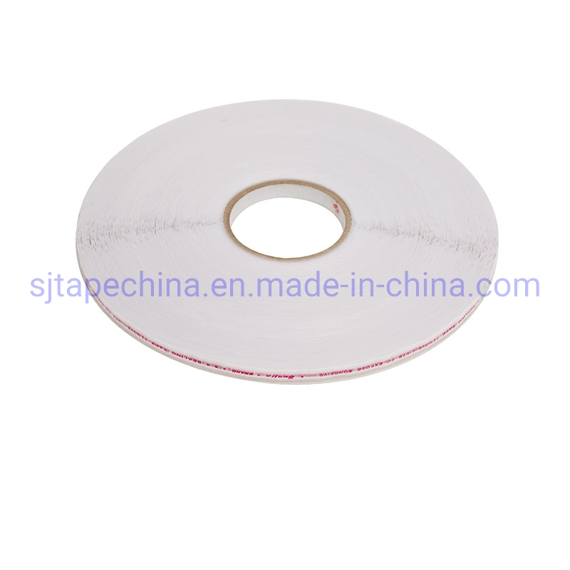 HDPE Liner Double Sided Adhesive Bag Sealing Tape, Printed Logo