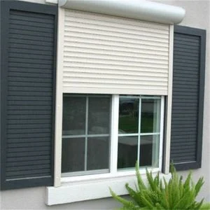 Aluminum Rolling Shutters Window Shutter with Remote Control