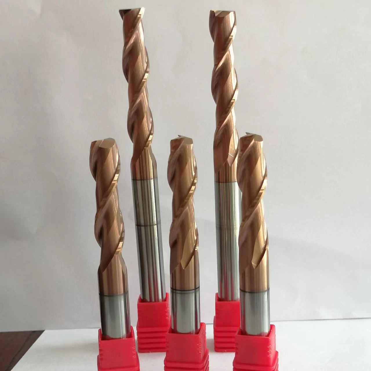 CNC Cutting Tools Preda Ferramentas Coated HRC60 Tungsten Carbide Drills for Stainless Steel