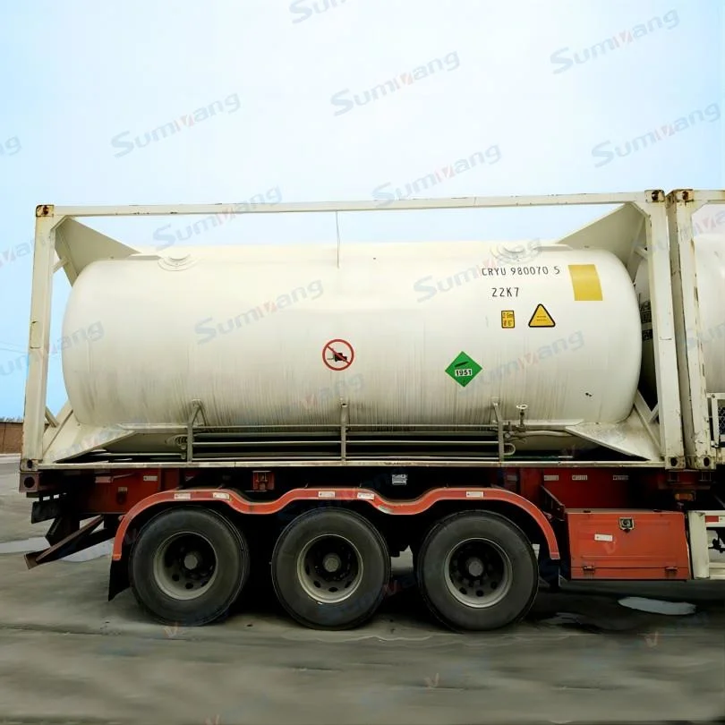 Manufacturer Wholesale/Supplier ISO Tank Container Industrial Grade Laughing Gas 99.9%