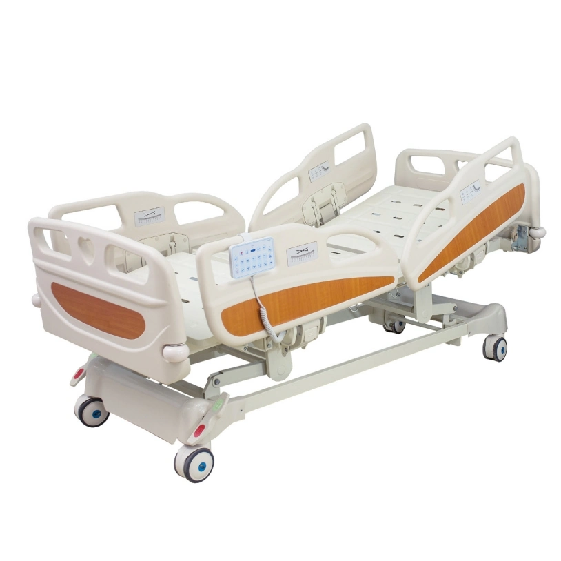 Factory Manufacturer Whole Sale Hospital Furniture Patient Medical Beds 5 Function Electric ICU Hospital Bed