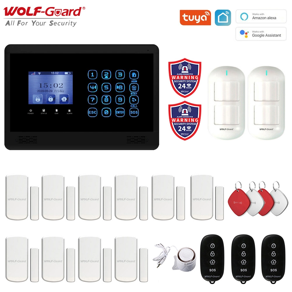 4G WiFi Smart Home Alarm PARA Casa System GSM Alarm SMS Alarmas