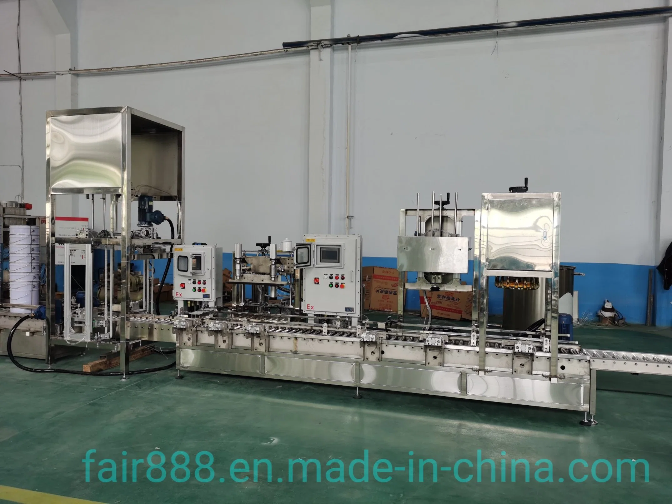 Aautomatic Filling Machine for High Viscosity Liquid Chemicals