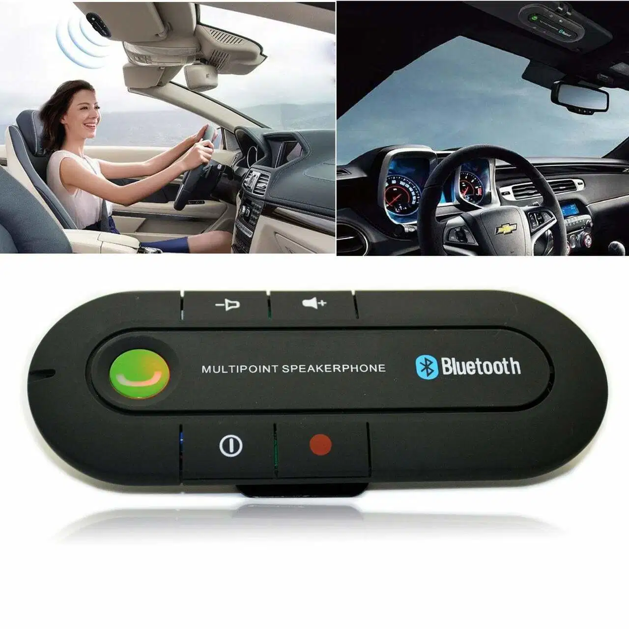 New Arrival QC3.0 Quick Charge Car 5.0 Handsfree Car Kit FM Transmitter