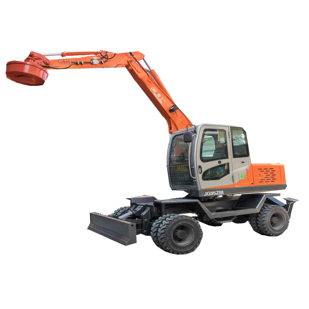 Specialised Materials Electromagnetic Chuck Scrap Metal Handling Excavator Equipment Reduces Landfill