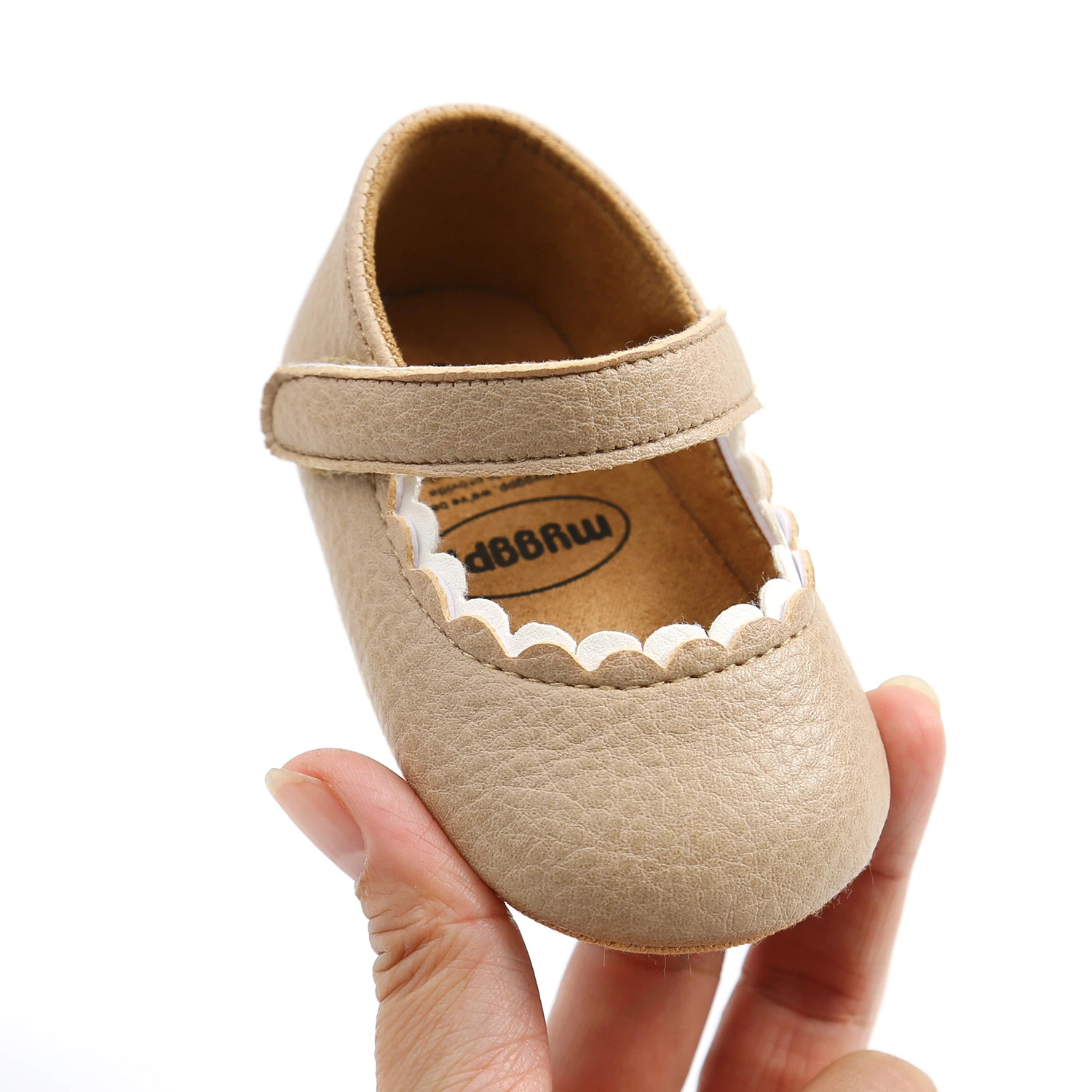 Синтетическая кожа новорожденный ребенок Принцесса Magic лента Baby Toddier ходьба Обувь