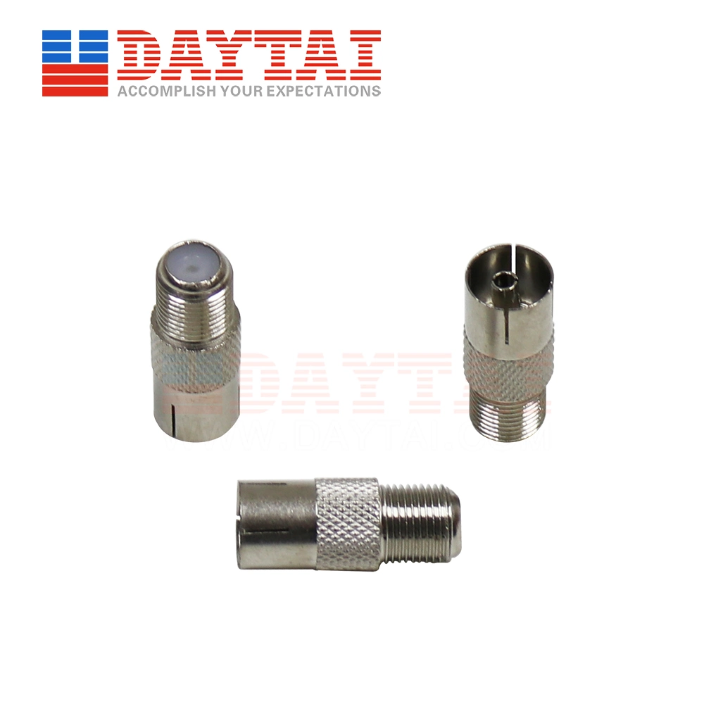 CATV TV IEC Conector macho para cable coaxial RG6