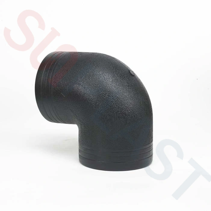 متعدد الأنابيب ينحني المرفق بولي الأنابيب HDPE Pipe Elbow DN32~DN400mm في SDR11-Pn16