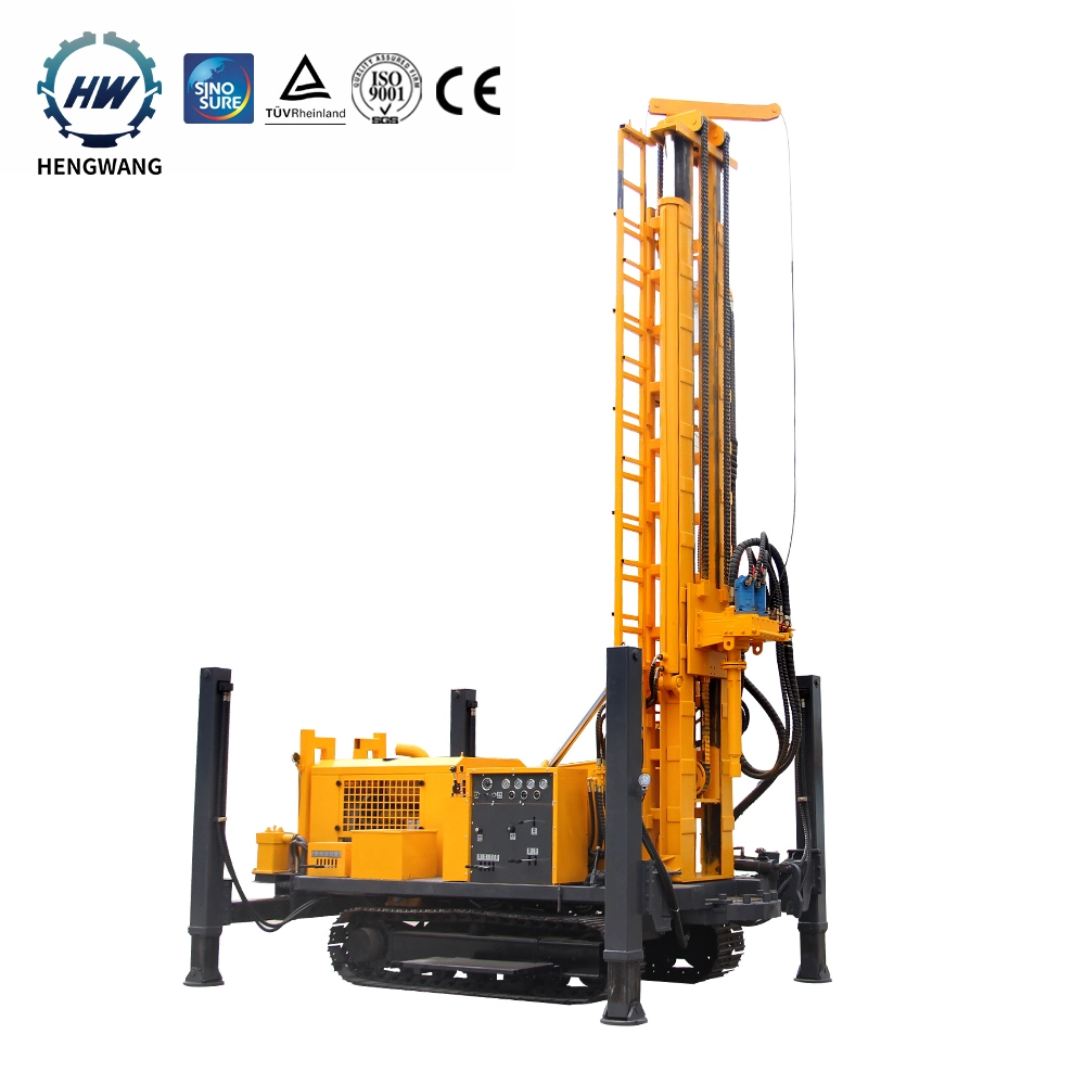 Hot Selling Crawler Type Water Boring Machine/Small Water Well Drilling Rig