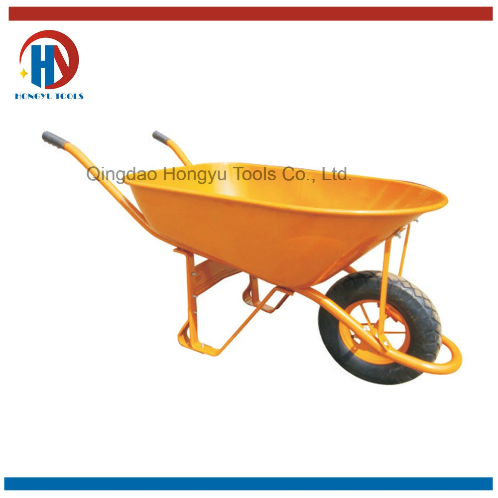 Durable Popular Hand Push Cart/Wheel Barrow (WB7503)