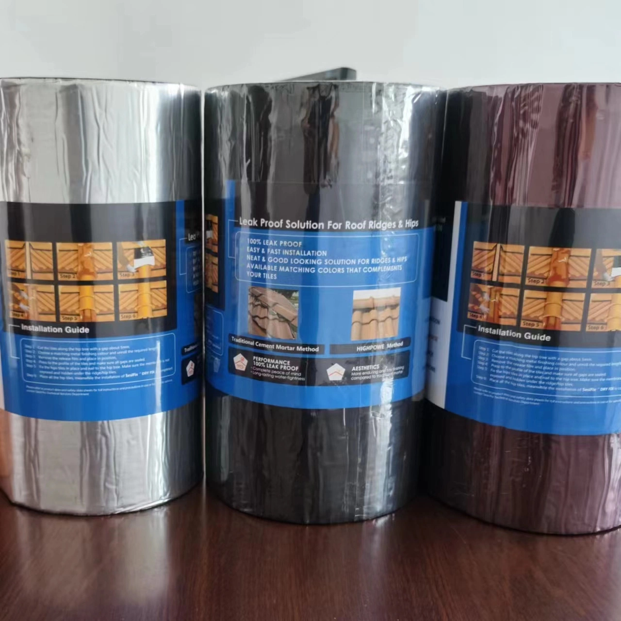 Strong Self-Adhesive Bitumen Flashing Tape for Roof Sealing and Waterproofing