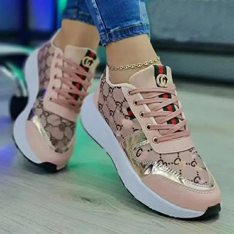 Hot Selling Ladies Women Flat Casual Shoes Running Shoes