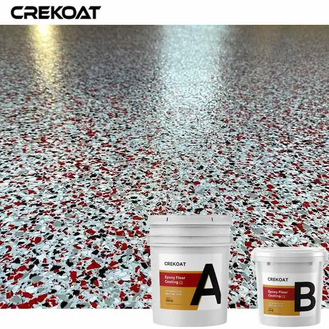 Top Coat Resin Car Metal Flakes Epoxy Floor Coating