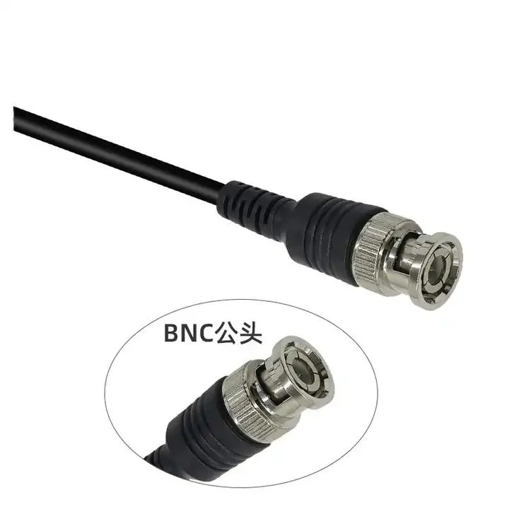 P1011 BNC Q9 Male Plug to 2 Alligator Clip Oscilloscope Probe Test Lead Cable 110cm