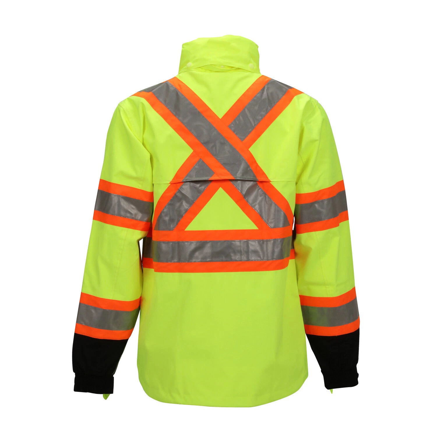 High Visibility Safety Shirt Herren High Reflective Workwear Regenmantel Regen Jacke