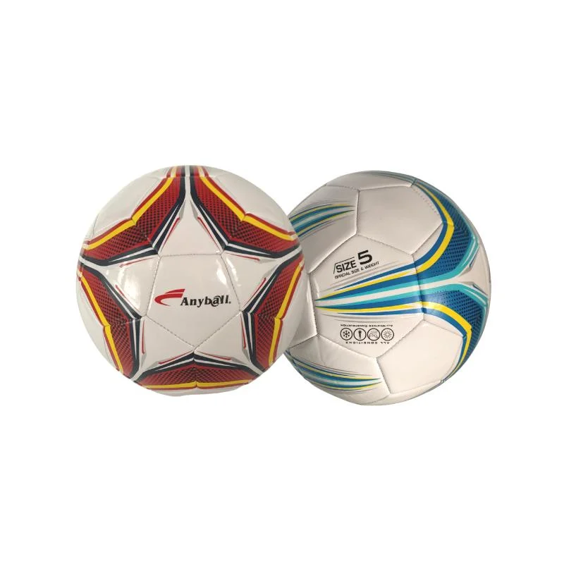 Standard Size 5 Soccer Ball Footballs Adult Child PVC Sports Match Training Balls