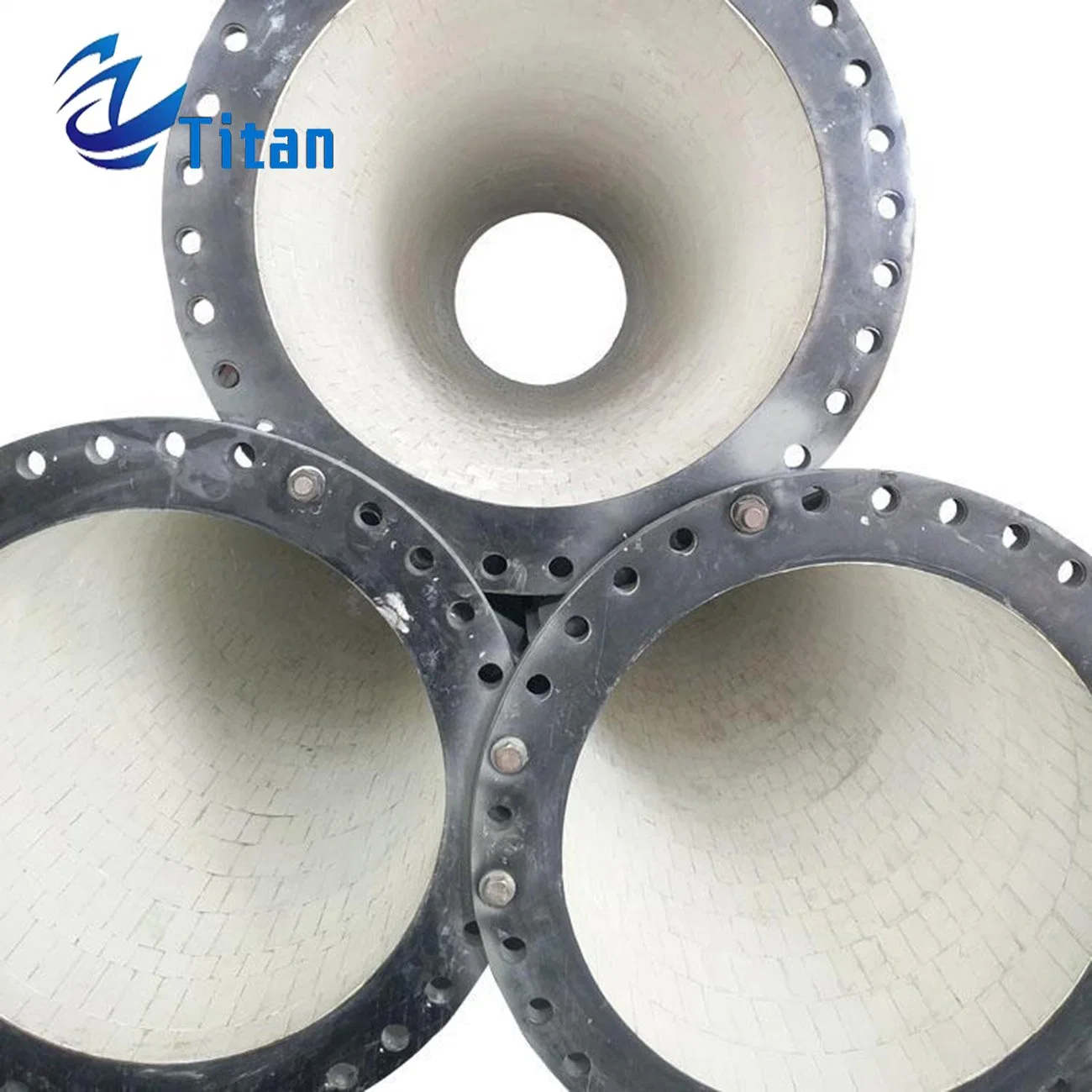 92% 95% Al2O3 Alumina Ceramic Lined Steel Pipe