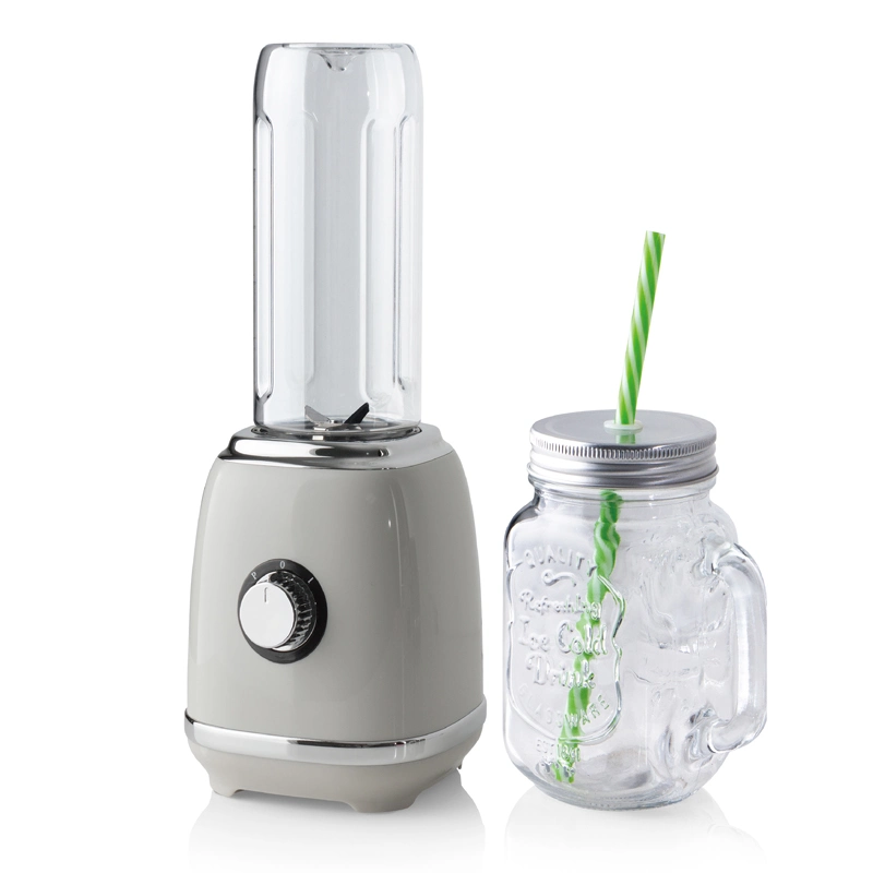 300W Travel Juicer Mixer Grinder Compact Food Processor Mill Soft Fruit BPA-Free Mini Personal Blender for Shakes Fruit Vegetables and Baby Food