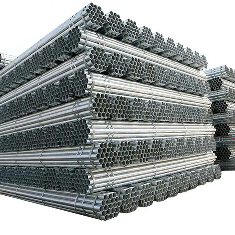 China Supplier Low Price Large Stock Steel Pipe Gi A53 Hot Rolled Galvanized Steel Tube Pipe
