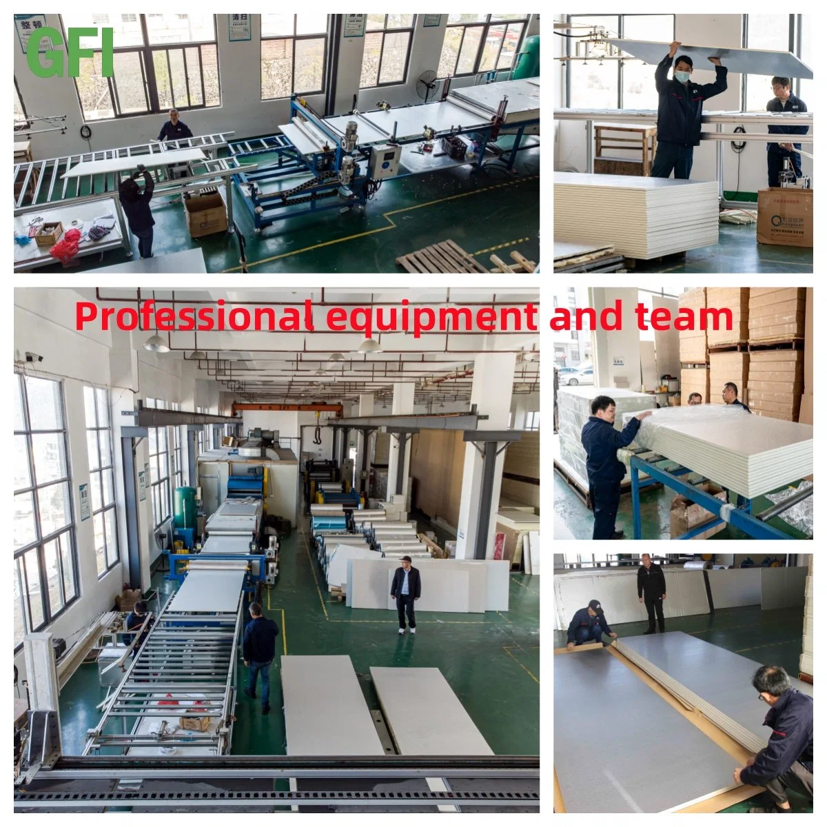 Chinese Factory PU PIR Insulation/Insulated Panel for Air Conditioning Duct System