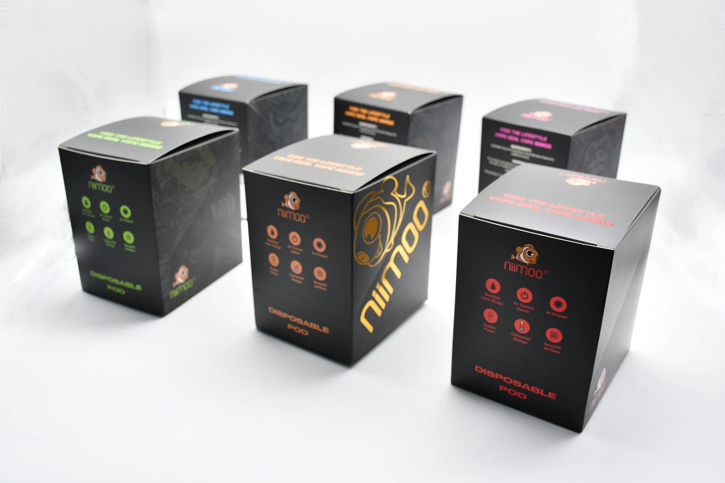 Niimoo High quality/High cost performance for Candy Bag Transparent Bag Middle Box Single Carton for Ecig