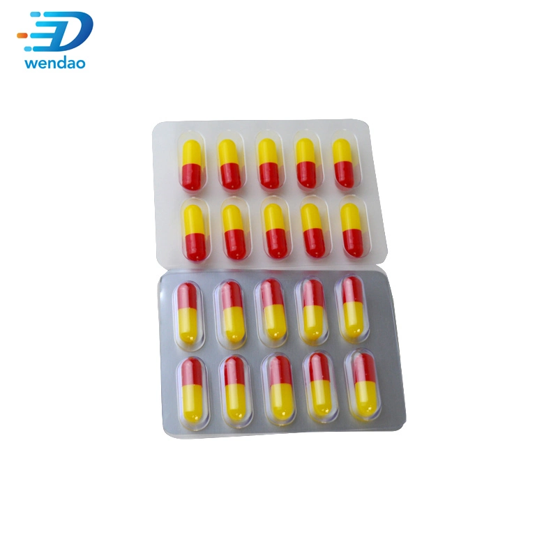 Customized Plastic Cosmetic Blister Insert PS Flocked VAC Capsule Pill Tablet Blister Packaging Tray for Package